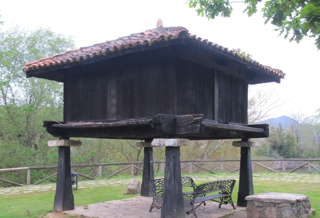 Hórreo asturiano tradicional